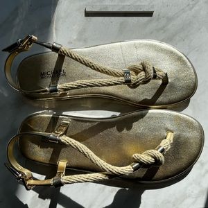MK Holly Jelly Rope Sandals